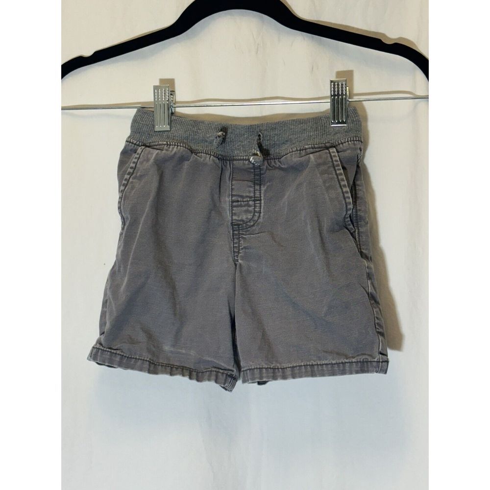 Carters Kid Grey‎ Cargo Shorts Boys Size 3T B30